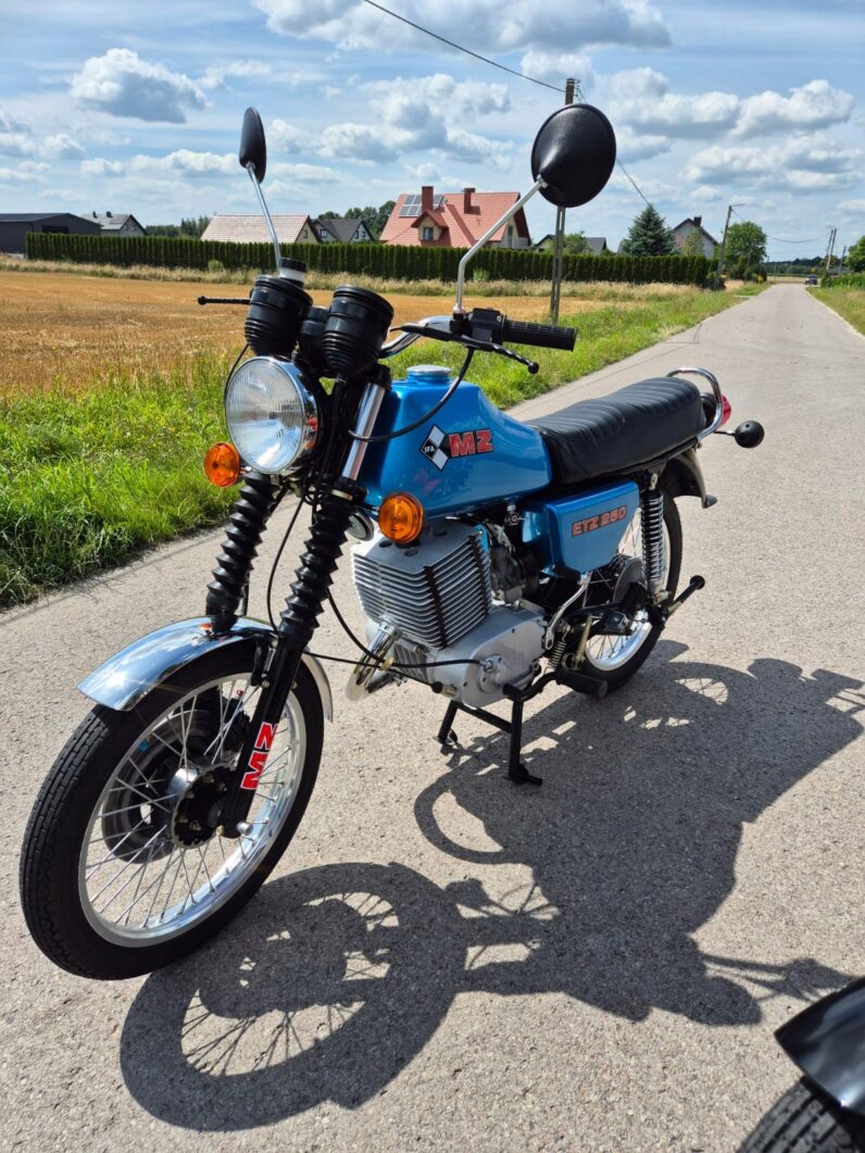 MZ ETZ 250e po kapitalnej odbudowie