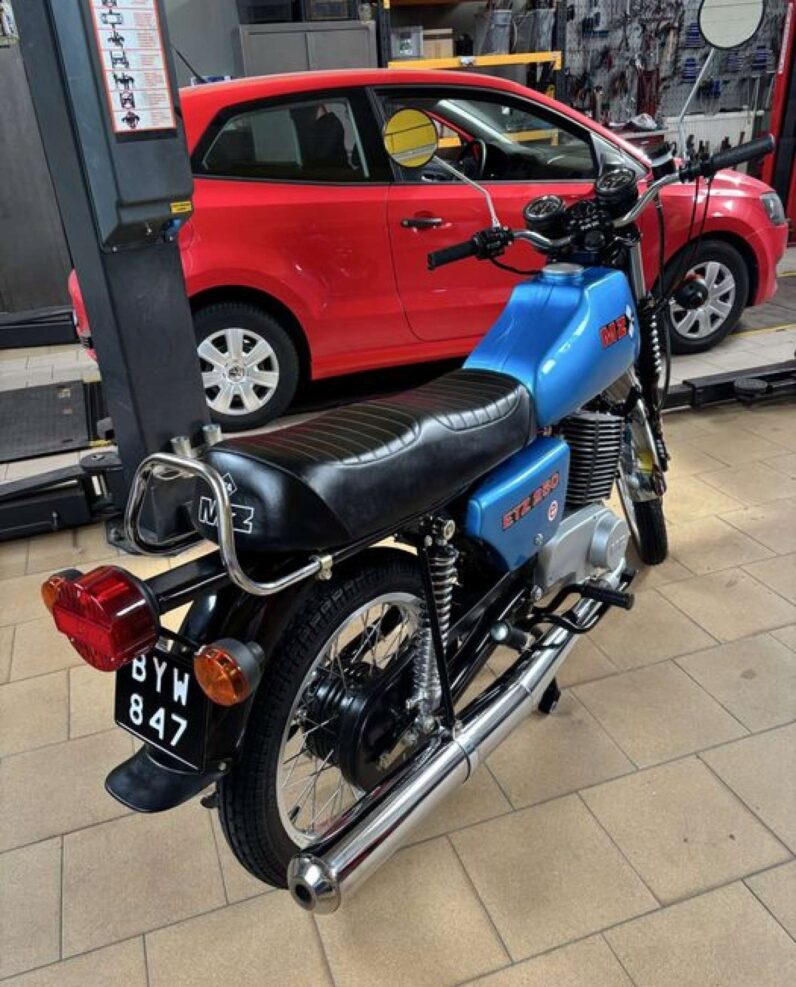 MZ ETZ 250e po kapitalnej odbudowie