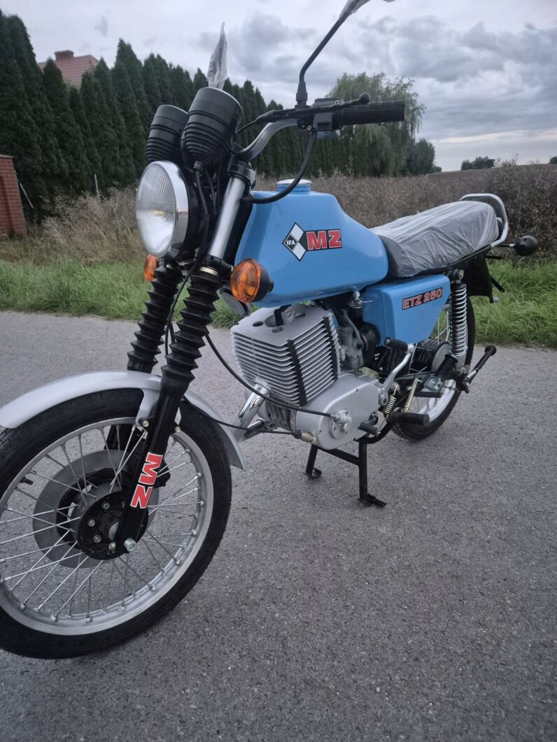 MZ ETZ 250e po kapitalnej odbudowie