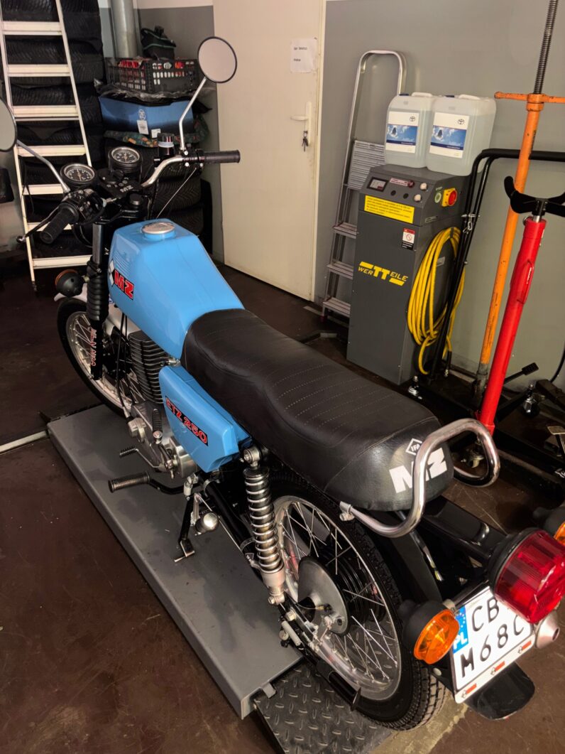 MZ ETZ 250e po kapitalnej odbudowie